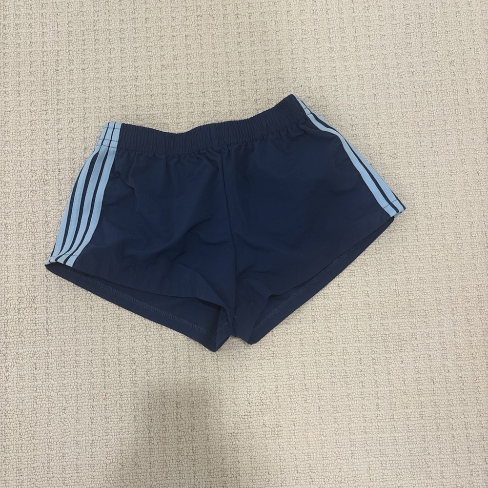 SHEIN Blue Elastic Waist Shorts